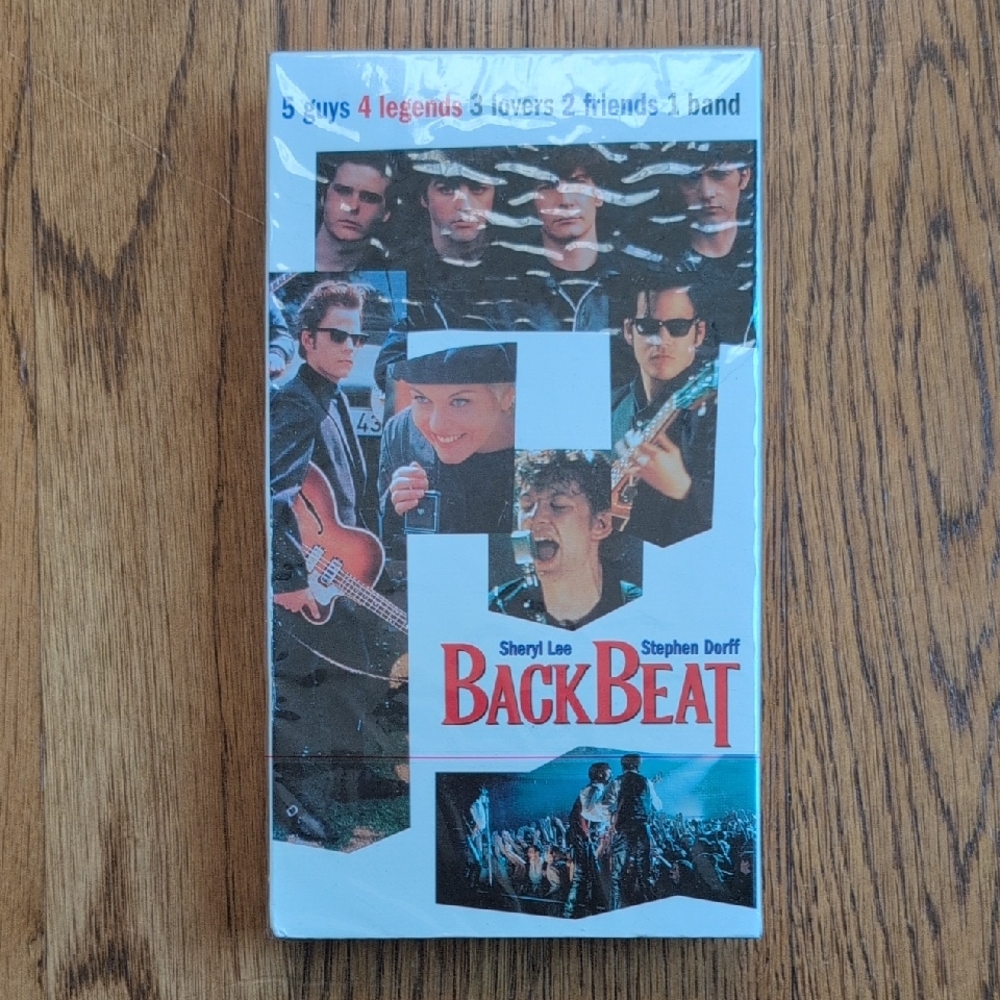 Vintage 90s Sealed Backbeat Movie VHS Sheryl Lee Stephen Dorff NIB